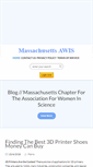 Mobile Screenshot of mass-awis.org